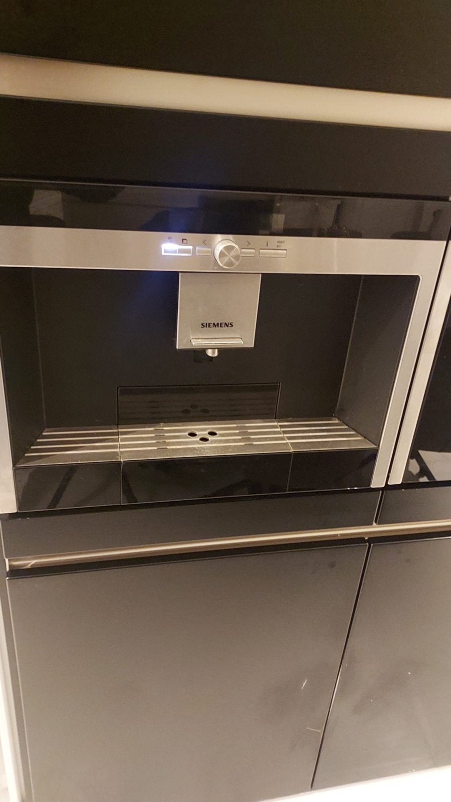 Siemens inbouw koffiemachine, Witgoed en Apparatuur, 10 kopjes of meer, Koffiemachine, Gemalen koffie, Ophalen of Verzenden