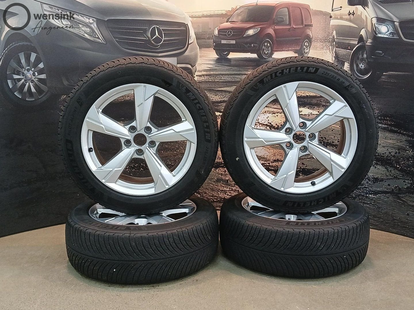 Winterset Audi A6 C8 (#940), Auto-onderdelen, 18 inch, Gebruikt, -, -