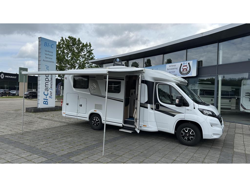 Knaus Sky TI 650 MEG Dakairco-Trekhaak-Autom., Caravans en Kamperen, Campers, Chemisch toilet, Ringverwarming, Fiat, Tot en met 2