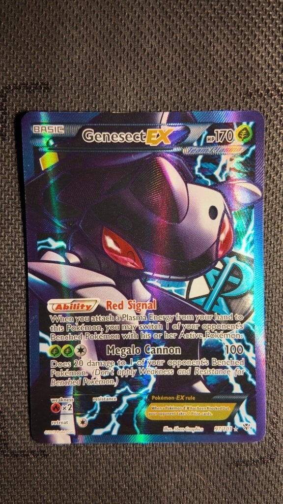 Genesect-EX 97 Plasma Blast | Pokemon kaart, Ophalen, Zo goed als nieuw, Losse kaart, Foil