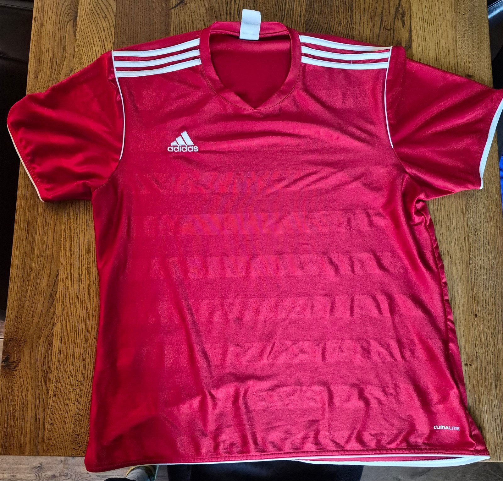 Rood Adidas shirt - Maat XL, Verzenden, Maat 56/58 (XL), Adidas, Gedragen