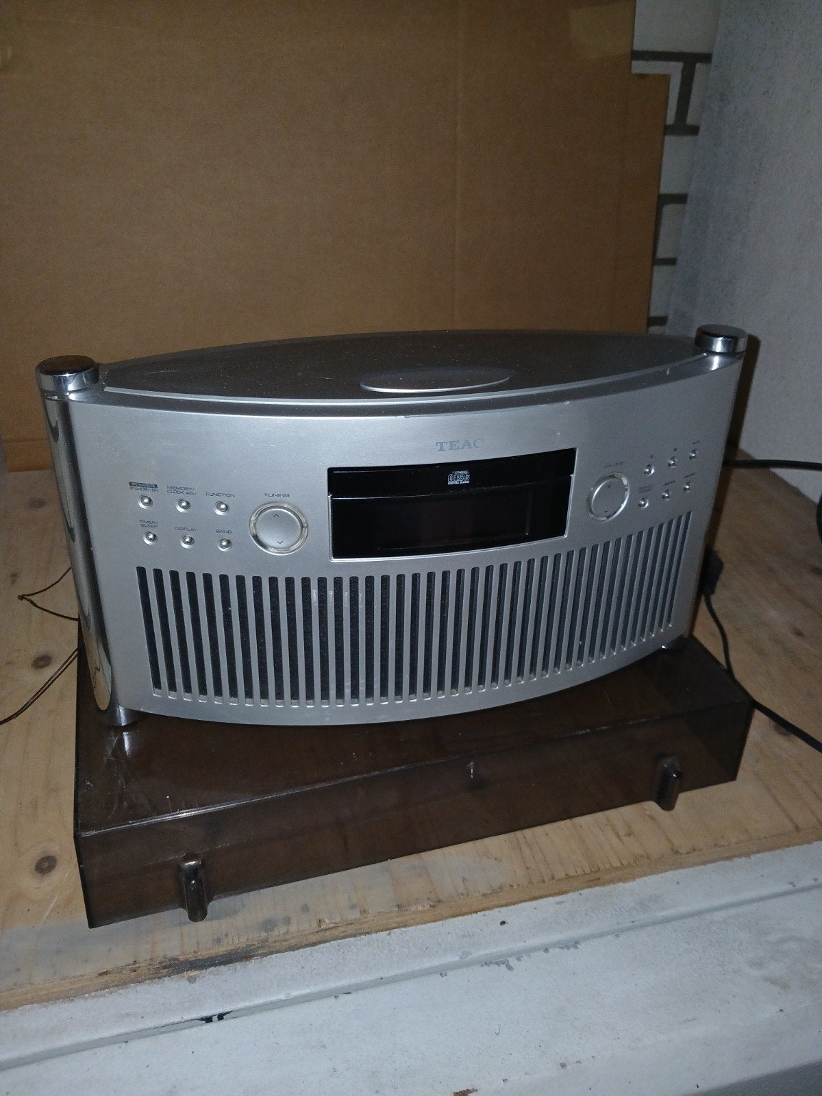 TEAC CR-H100 Microset met CD-speler en Tuner, Overige merken, Gebruikt, Ophalen of Verzenden, Microset