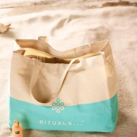 Nieuwe Rituals Karma Limited Edition strandtas beach bag, Ophalen of Verzenden, Nieuw