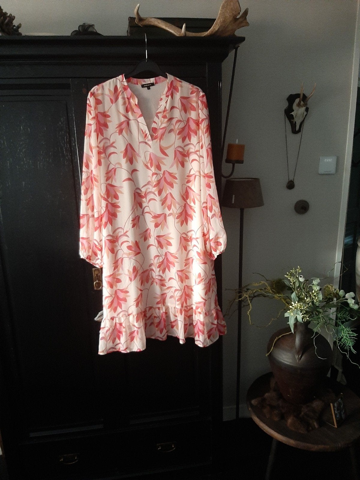 Jurk maat 44 more&more, Kleding | Dames, Jurken, Ophalen of Verzenden, Zo goed als nieuw, Maat 42/44 (L), Onder de knie
