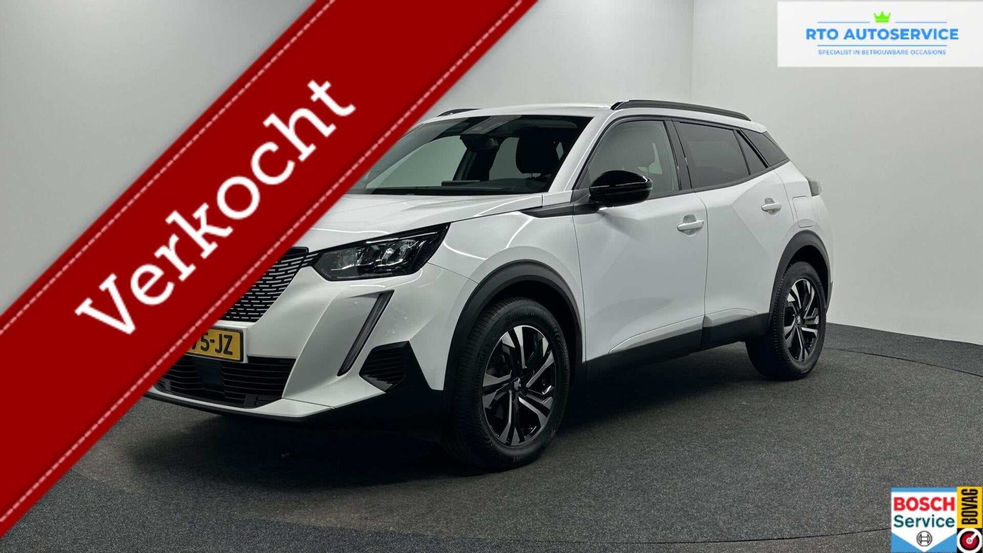 Peugeot 2008 1.2 PureTech Allure Pack AUTOMAAT CAMERA ECC CR, Auto's, Gebruikt, 1199 cc, Met garantie (alle), Leder en Stof