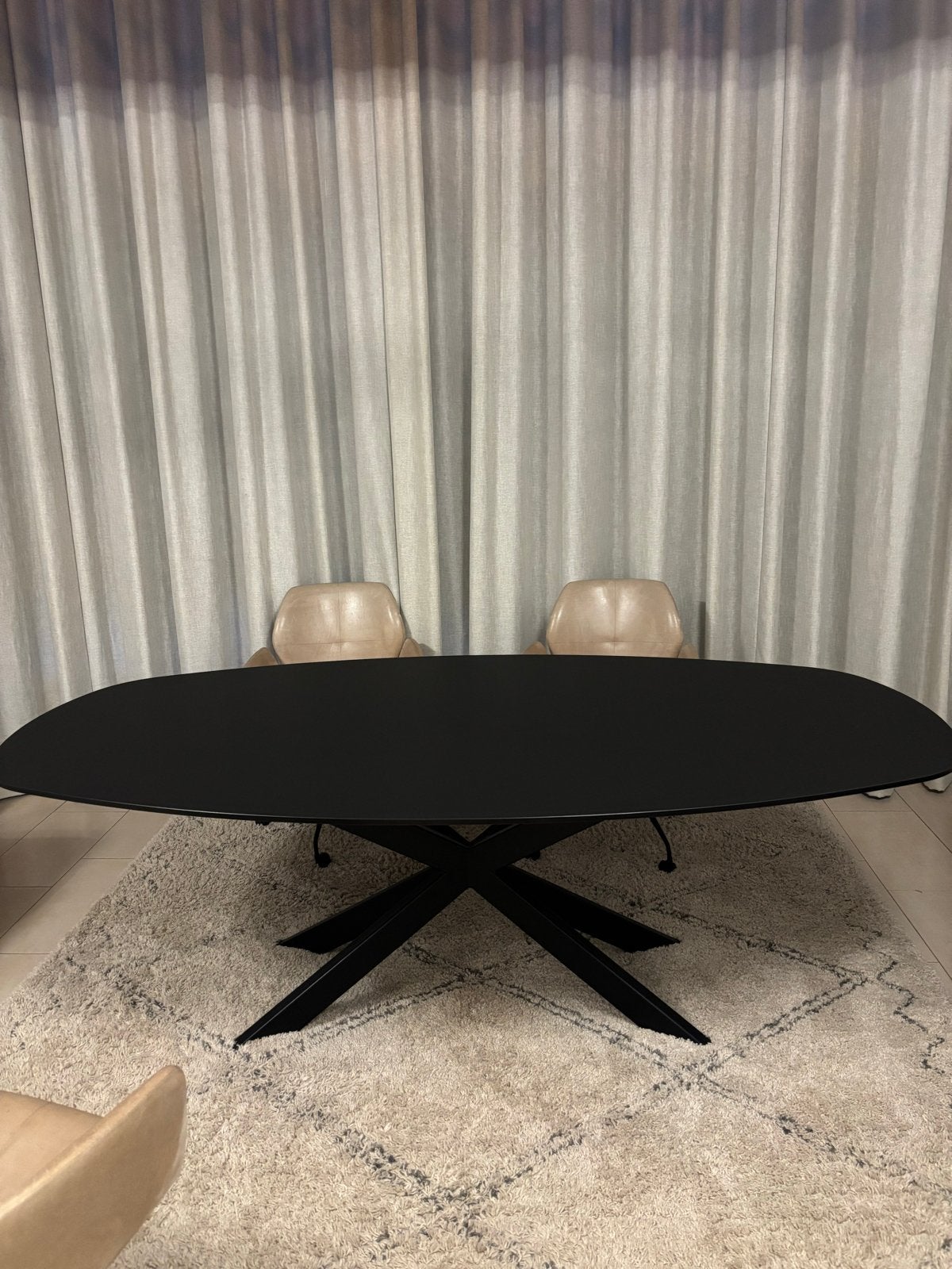 Table du Sud tafel 220x110 - Zo goed als nieuw, Huis en Inrichting, Tafels | Eettafels, Ophalen, 100 tot 150 cm, 200 cm of meer
