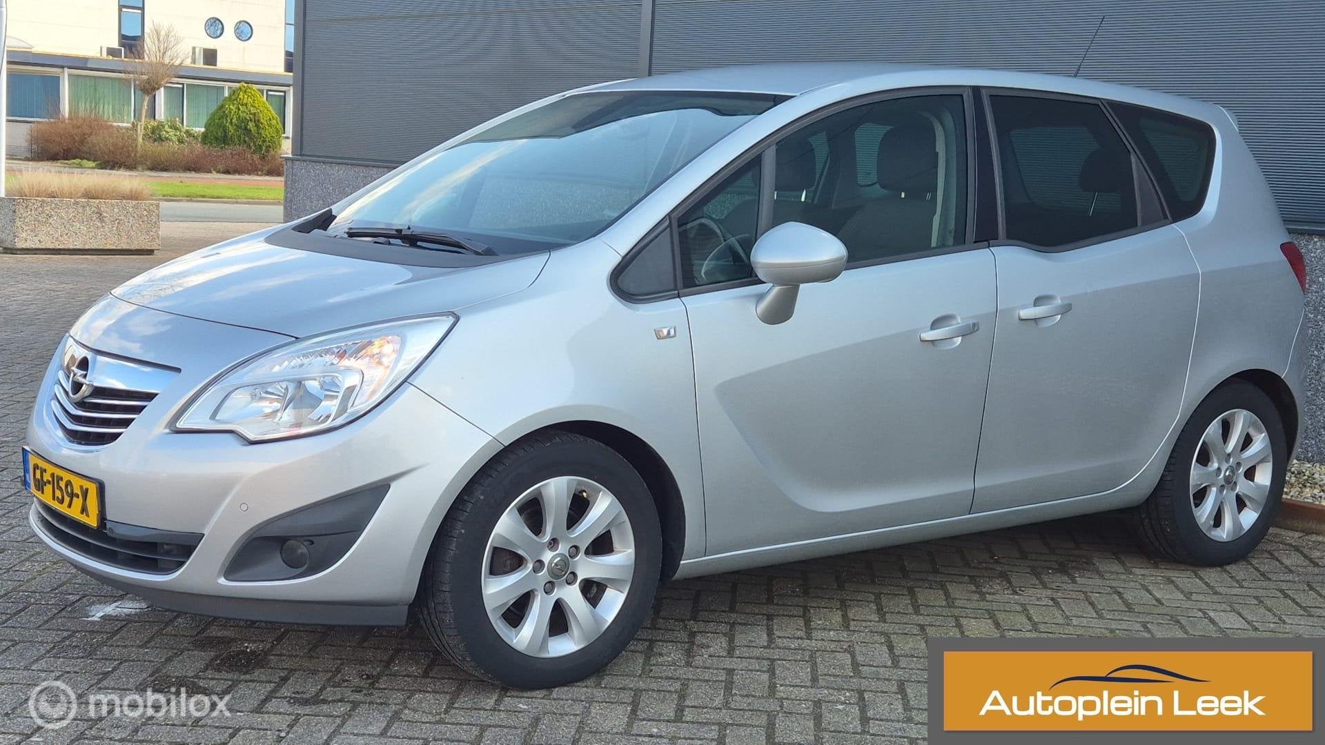 Opel Meriva 1.4 Turbo Cosmo NAVI TREKHAAK CRUISE CONTROL, Auto's, Opel, Voorwielaandrijving, Euro 5, Gebruikt, 680 kg