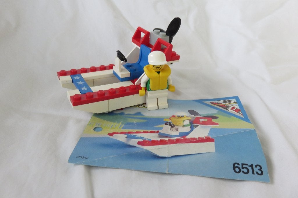 Lego classic town, set 6513 glade runner, Lego, Ophalen of Verzenden, Inclusief instructies, Complete set