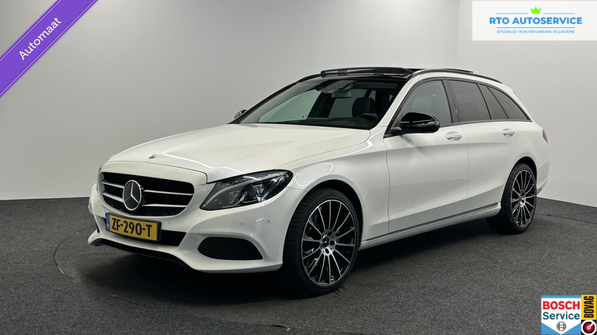 Mercedes C-klasse Estate 250 Premium Plus|Burmester|Pano|Lee, Automaat, Achterwielaandrijving, 4 cilinders, 1445 kg