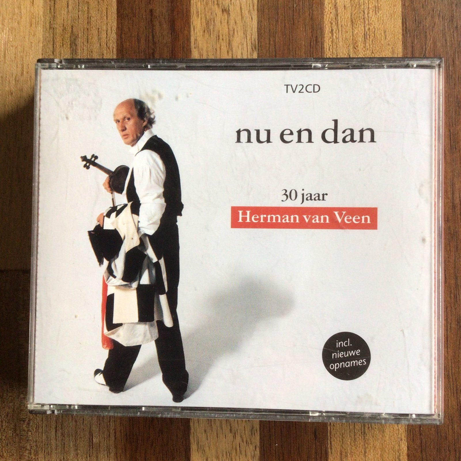 Herman van Veen - 2 cd-box - nu en dan, Ophalen of Verzenden, Zo goed als nieuw, Levenslied of Smartlap