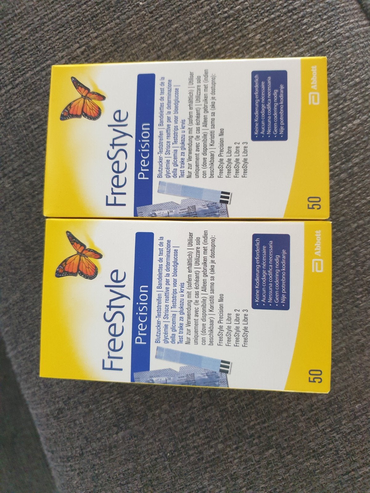 2x Abbott FreeStyle Precision Teststrips - Nieuw, Ophalen of Verzenden, Nieuw, Overige typen