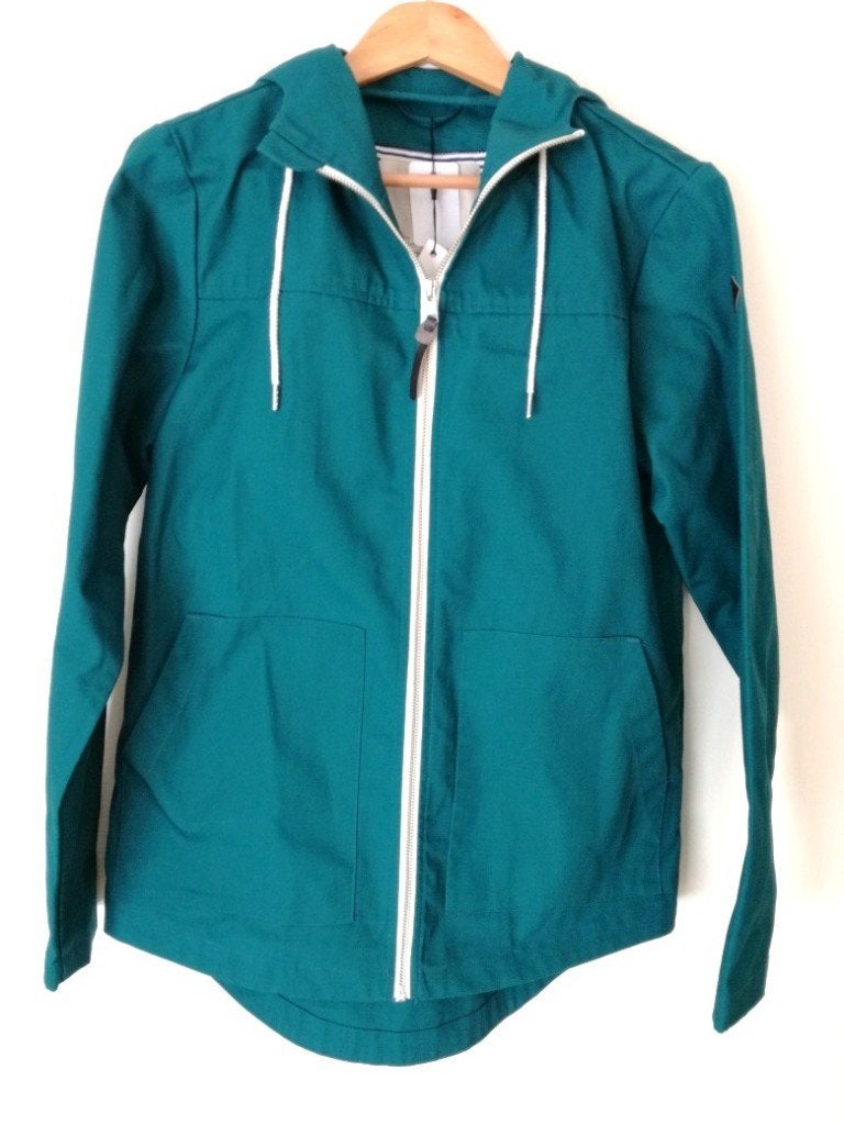 Jacket hoodet heren RVLT Revolution jas met capuchon maat S, Nieuw, Ophalen of Verzenden, RVLT, Groen