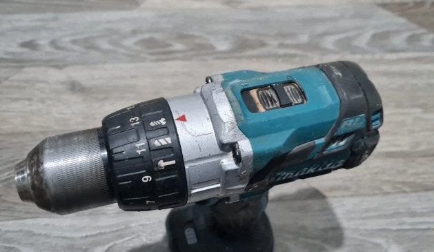Makita 18v combi klopboor, Ophalen of Verzenden, Gebruikt, Boormachine