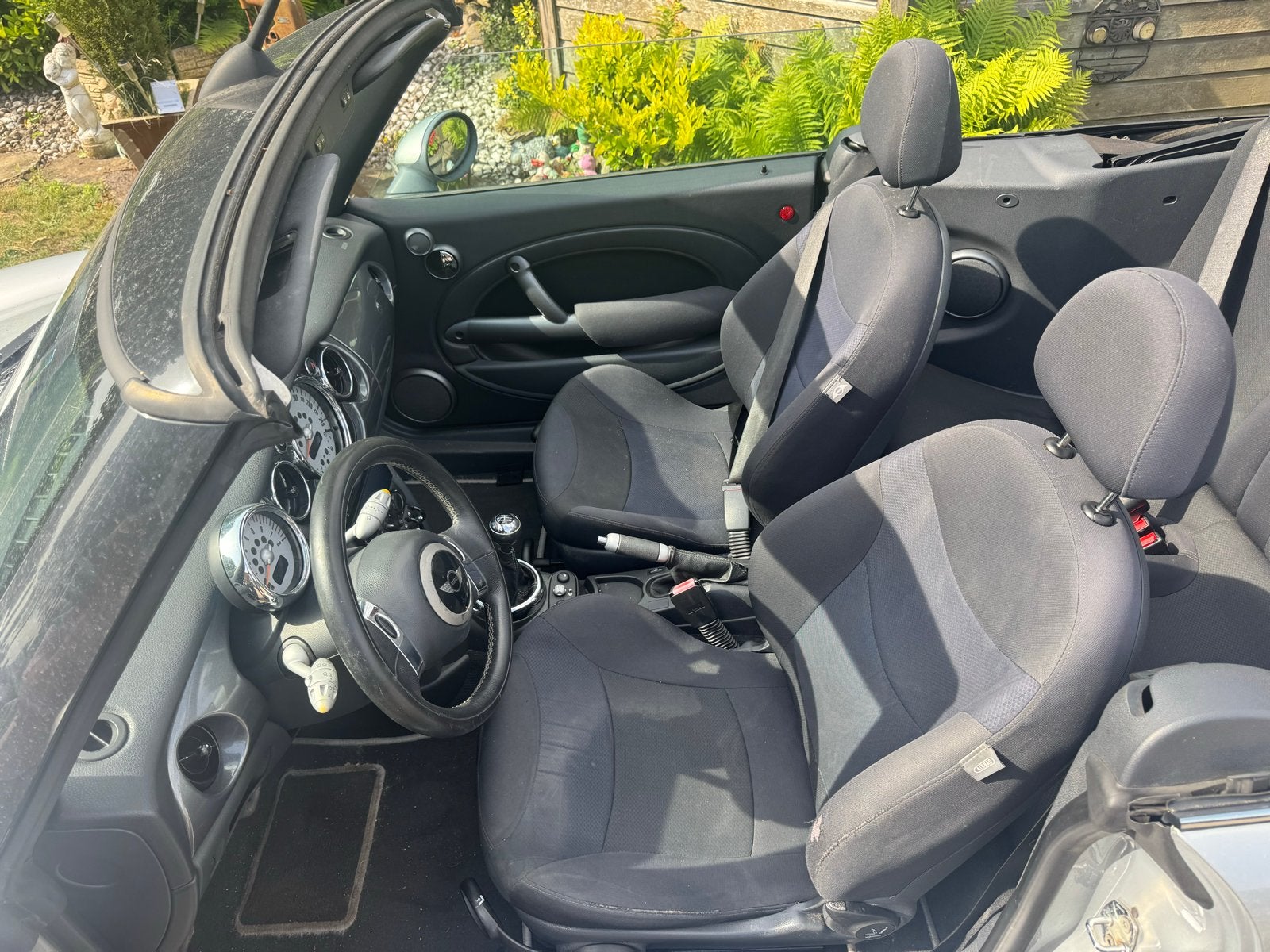 Mini 1.6 16V Cooper Cabrio 2005 Grijs, Ophalen of Verzenden, Gebruikt