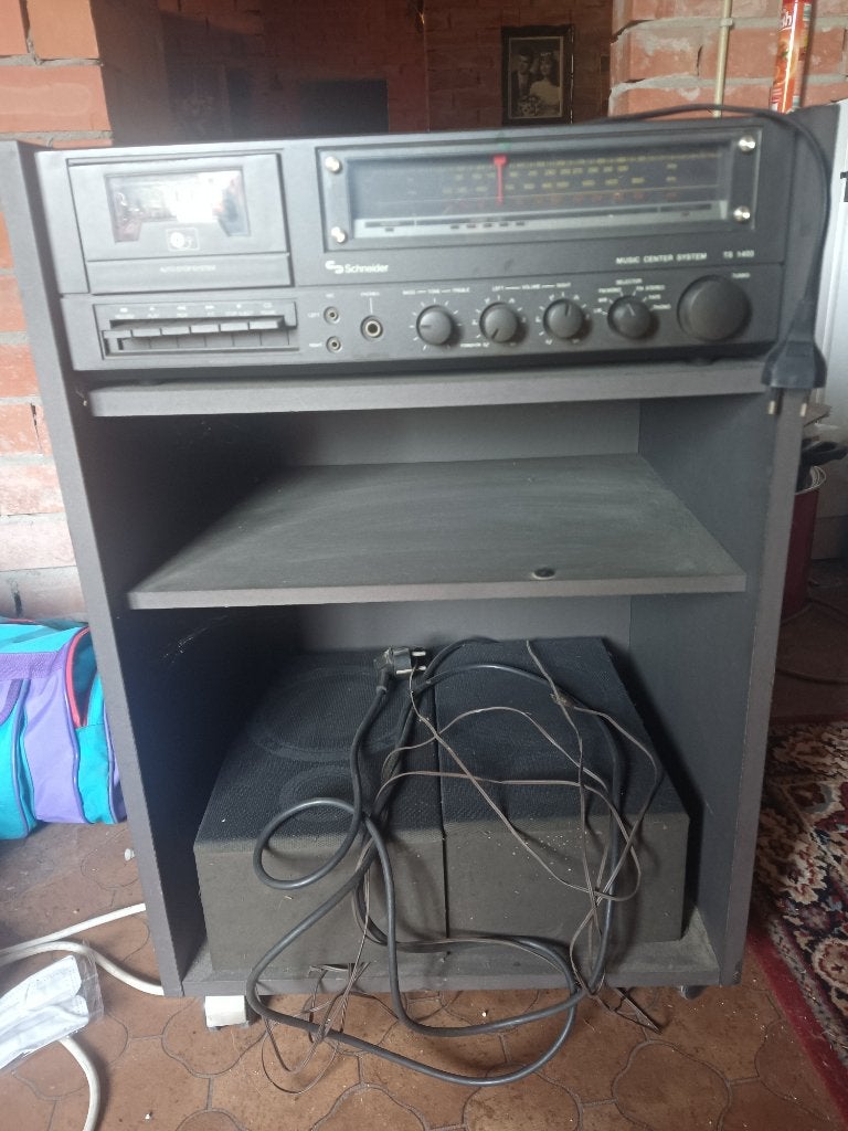 Schneider TS1403 music center, Ophalen, Gebruikt, Platenspeler, Overige merken