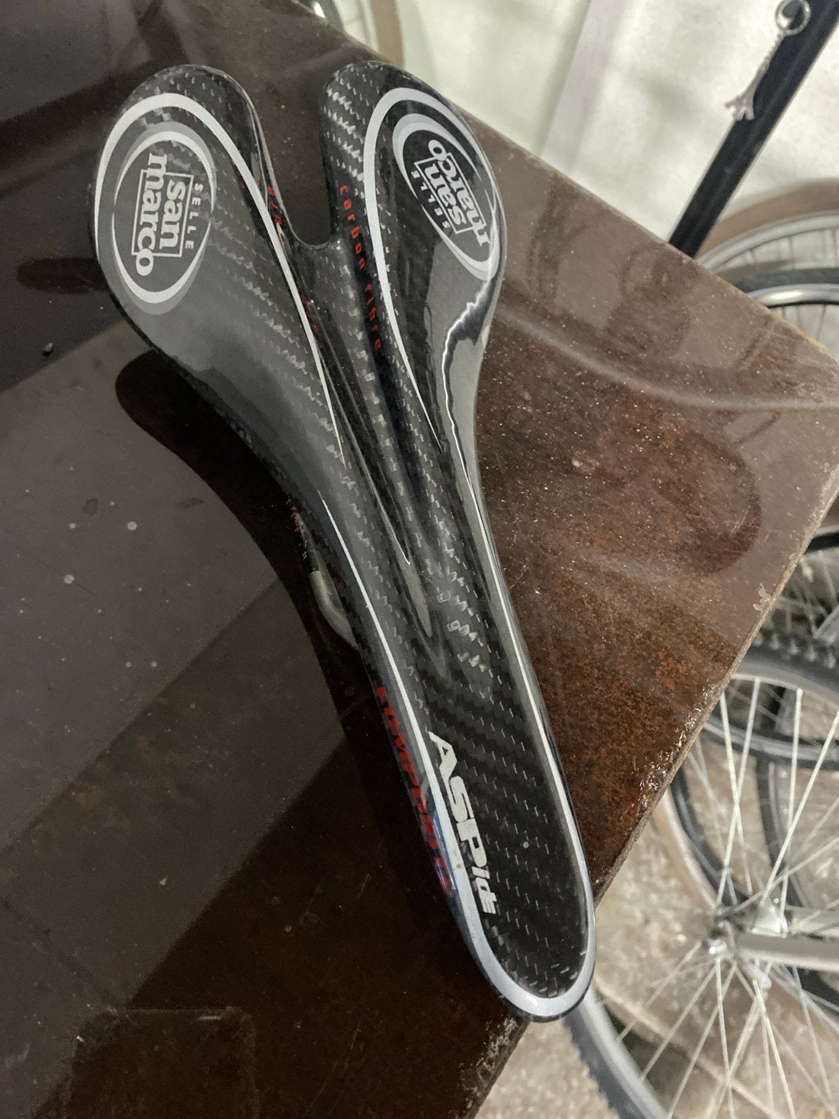 Selle San Marco Aspide Carbon Racefietszadel, Ophalen of Verzenden, Zo goed als nieuw, Zadel, Racefiets