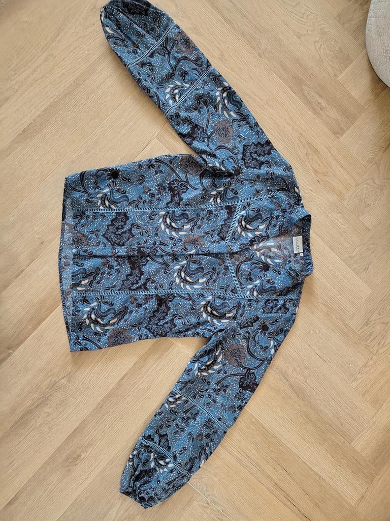 Femme9 Blouse met Paisley Print - Maat M, Maat 38/40 (M), FEMME9, Blauw, Ophalen of Verzenden