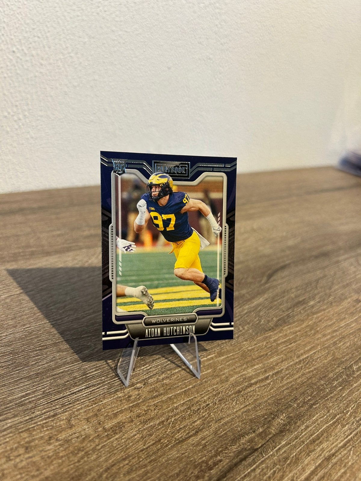 Aidan Hutchinson 2022 Panini Chronicles Playbook Draft Picks, Ophalen of Verzenden, Zo goed als nieuw, Buitenlandse clubs, Poster, Plaatje of Sticker
