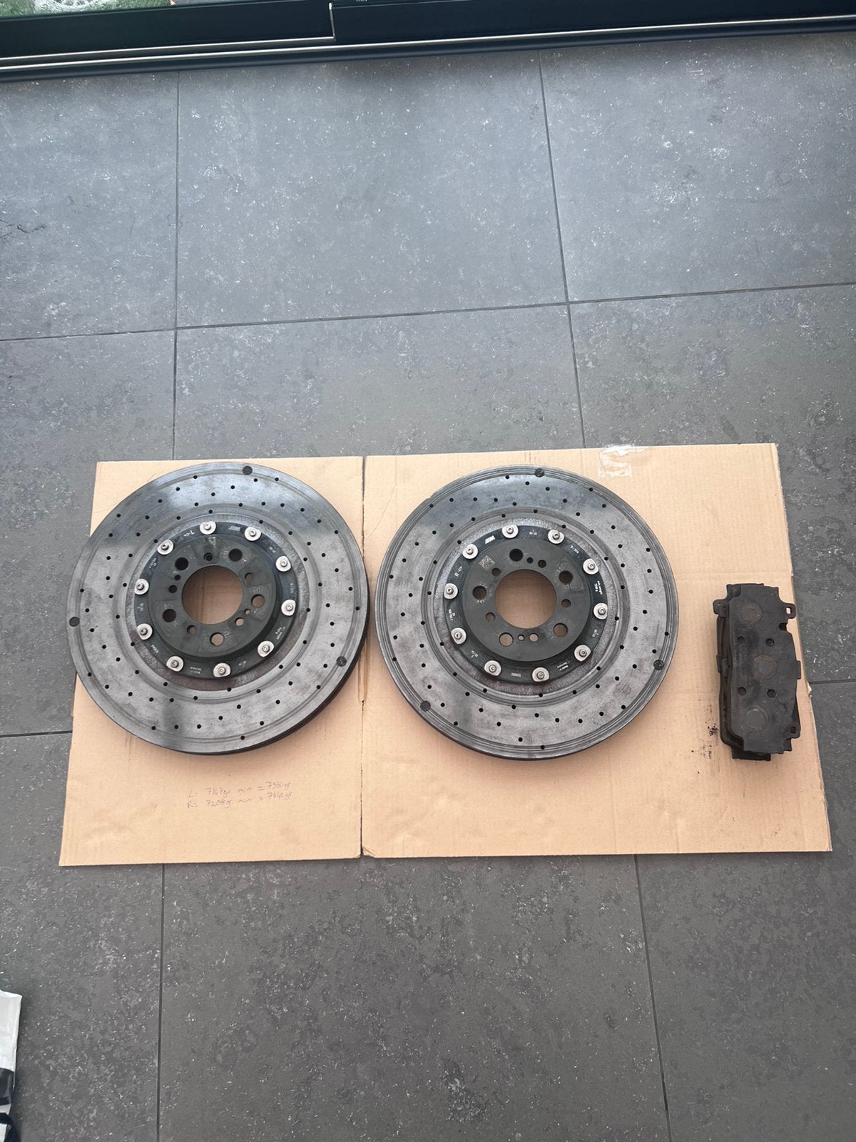 Bmw M3 M4 Keramische remmen remschijf, Auto-onderdelen, Remmen en Aandrijving, Ophalen, BMW
