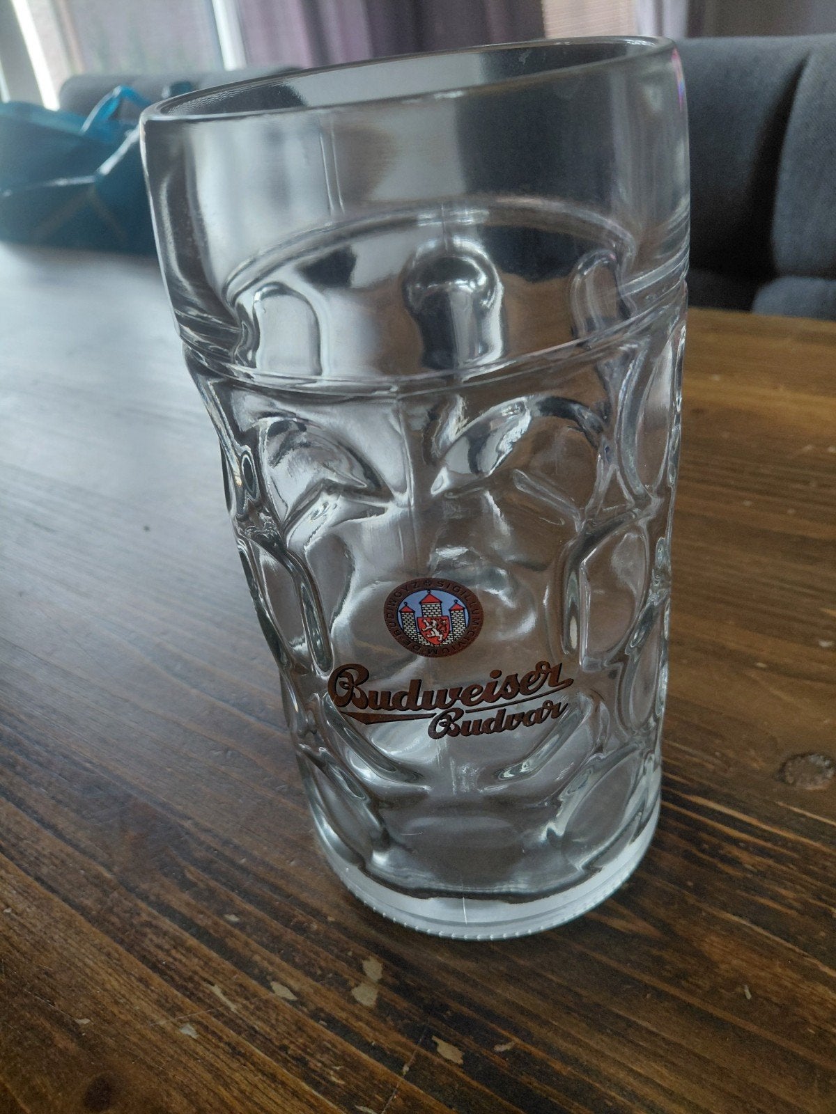 Budweiser Budvar Literpul - Bierpul van glas, Ophalen, Gebruikt, Pul(len), Overige merken