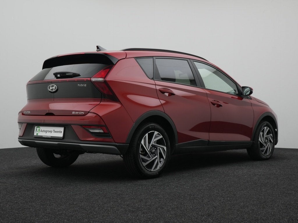 Hyundai Bayon 1.0 T-GDI Comfort Smart | LED | Private lease, Auto's, Keurmerk '100% Onderhouden', Gebruikt, Zwart, Bedrijf