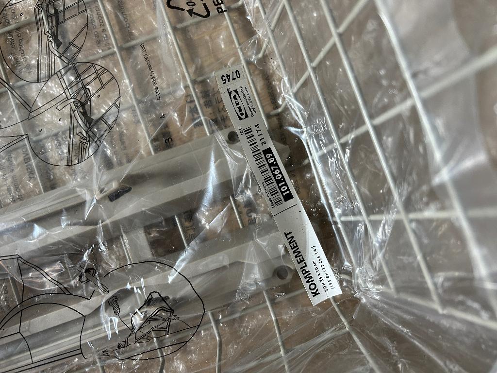 NIEUW | Ikea Komplement Draadmand (3), Nieuw, Minder dan 100 cm, 50 tot 75 cm, 50 tot 100 cm