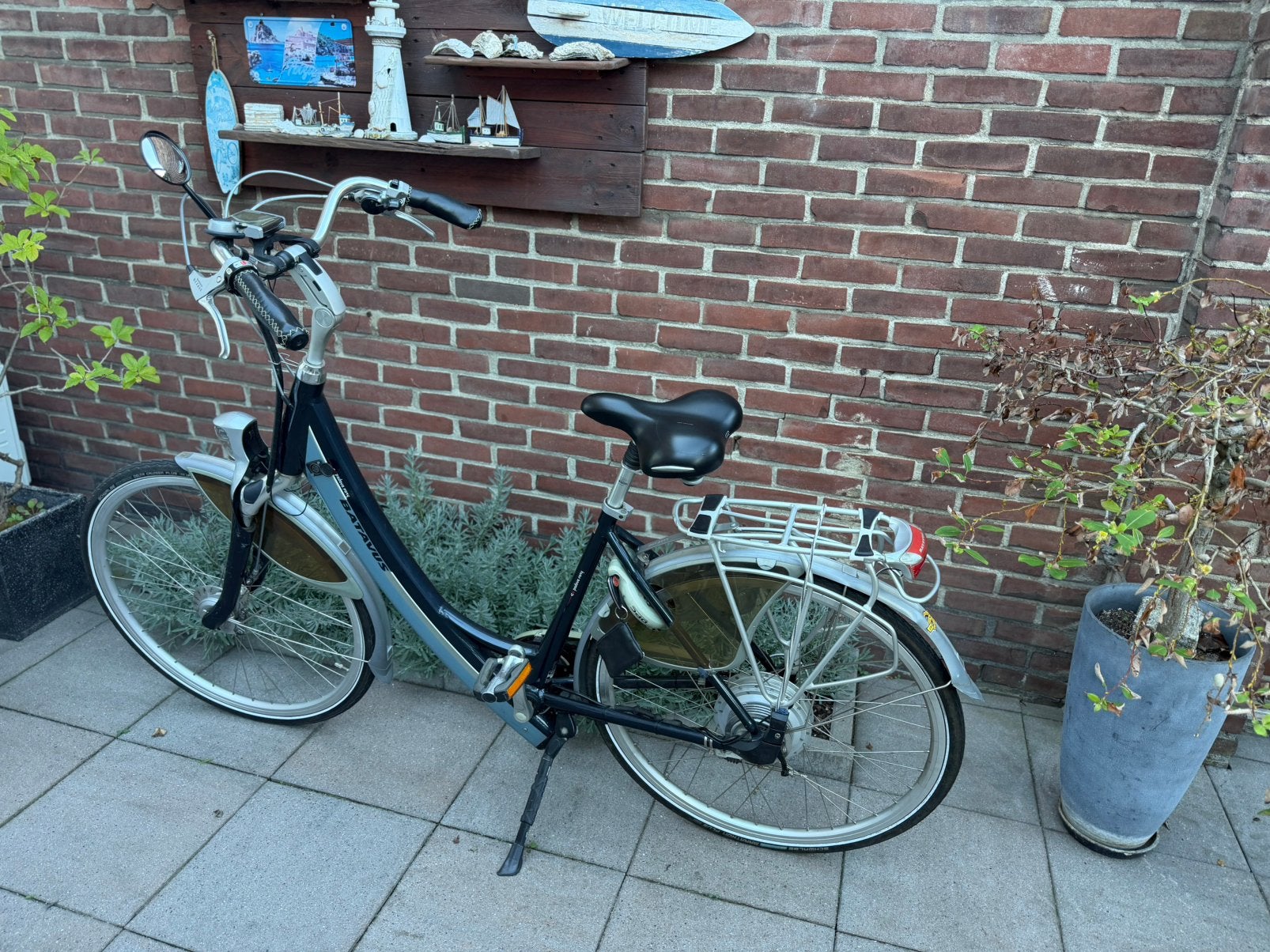 2 x Batavus Padova Easy E bike met accu’s en lader, Fietsen en Brommers, Ophalen, Zo goed als nieuw, 30 tot 50 km per accu, Batavus