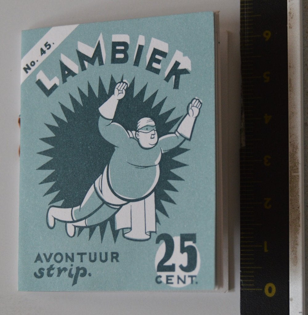 Miniatuur strip boekje. Avontuur strip., Eén stripboek, Ophalen, Gelezen