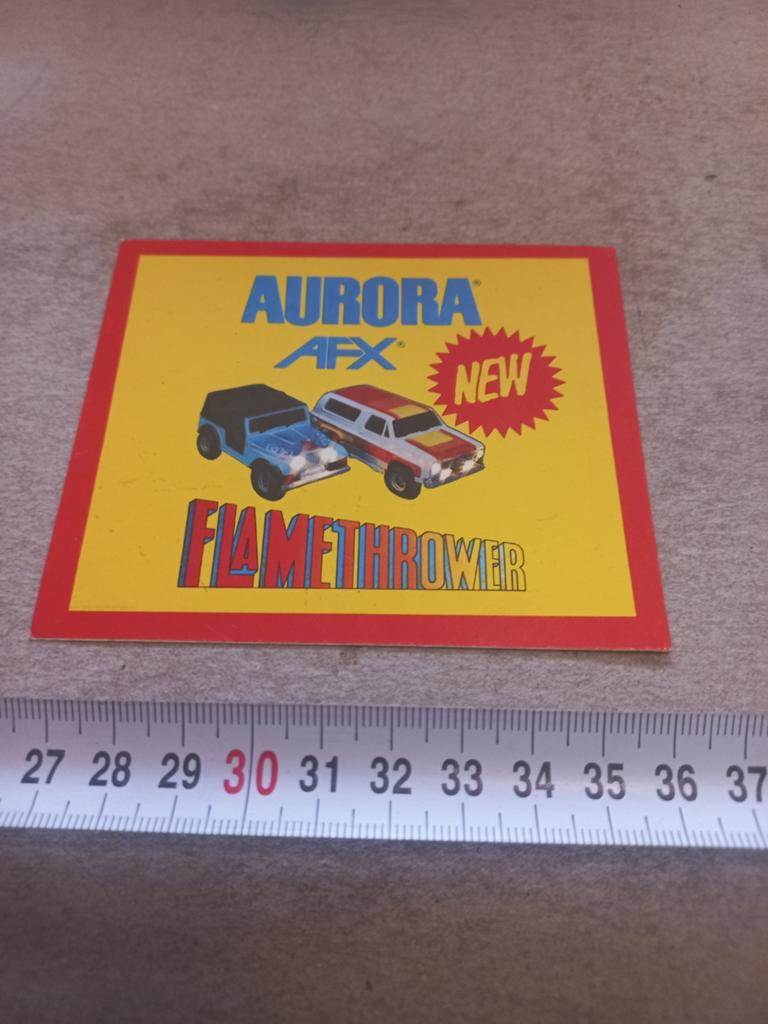 Aurora afx flamethrower  3, Ophalen of Verzenden, Zo goed als nieuw
