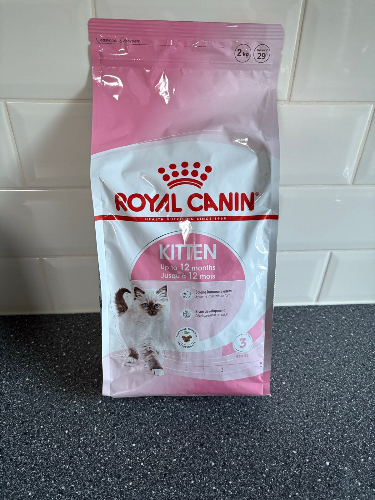 Royal Canin Kitten Brokjes - 2 kg, Ophalen of Verzenden, Kat