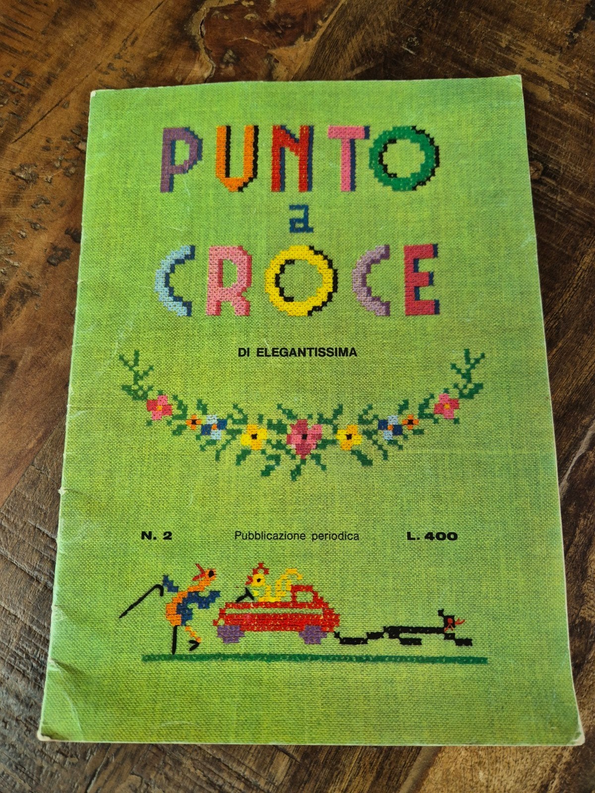Oud borduur voorbeelden boekje, Ophalen of Verzenden, Gebruikt, Handborduren, Patroon