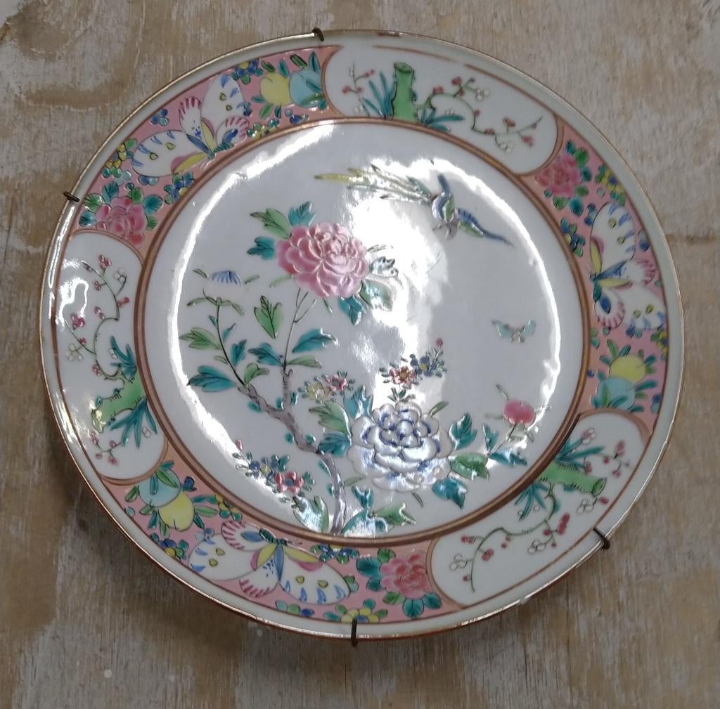 chinees porselein bord, Antiek en Kunst, Ophalen