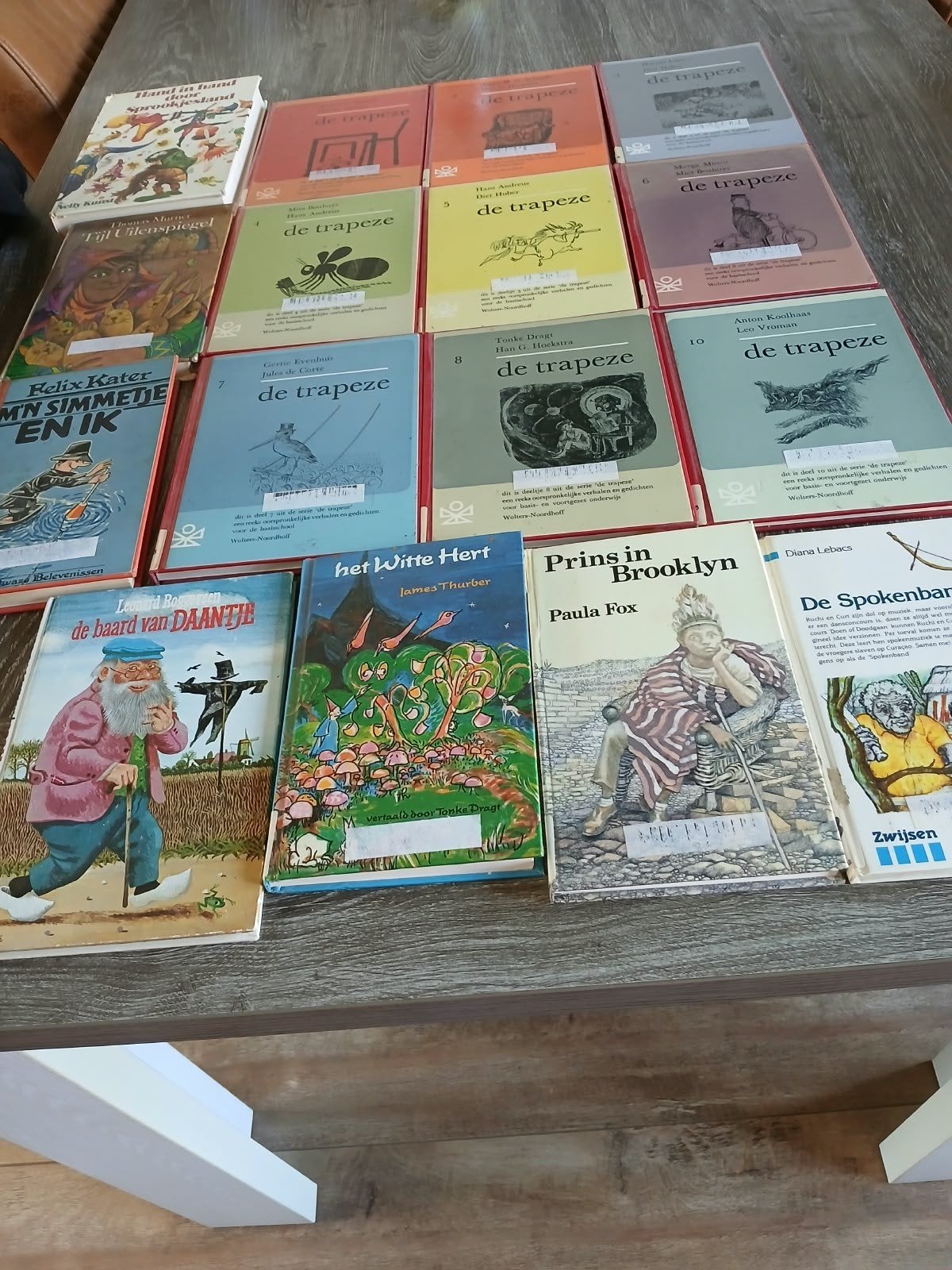 Diverse kinderboeken:De Trapeze, Felix Kater, Het Witte Hert, Ophalen of Verzenden, Gelezen, Diverse auteurs, Fictie algemeen