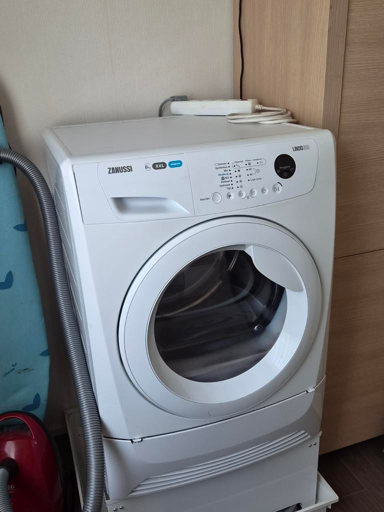 Zanussi Lindo 300 Droger 8kg XXL, Witgoed en Apparatuur, Wasdrogers, Ophalen, Gebruikt, Overige typen, 8 tot 10 kg