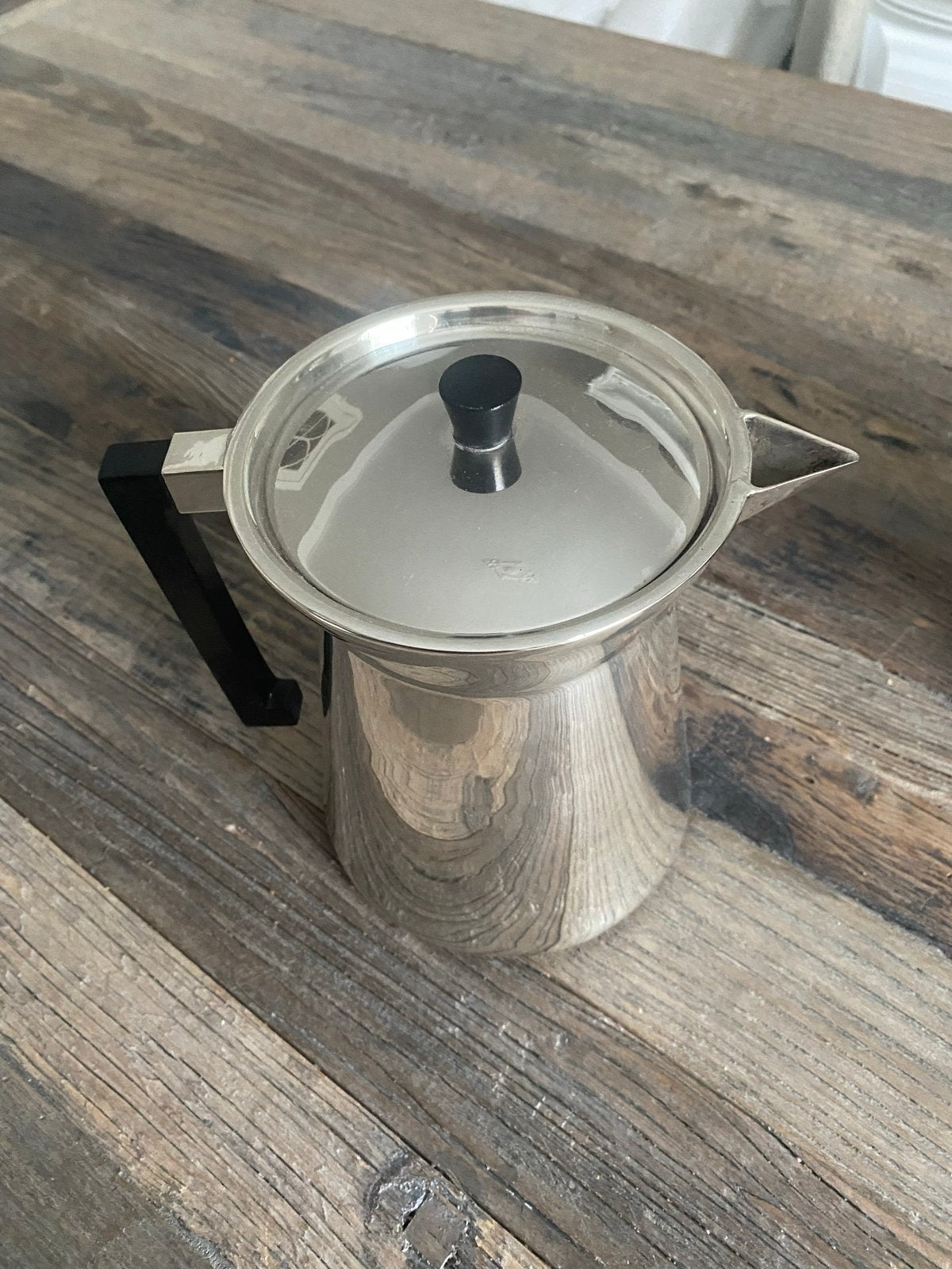 Fink Stella hotelsilver/verzilverd koffiekan, Antiek en Kunst, Antiek | Goud en Zilver, Ophalen of Verzenden, Zilver