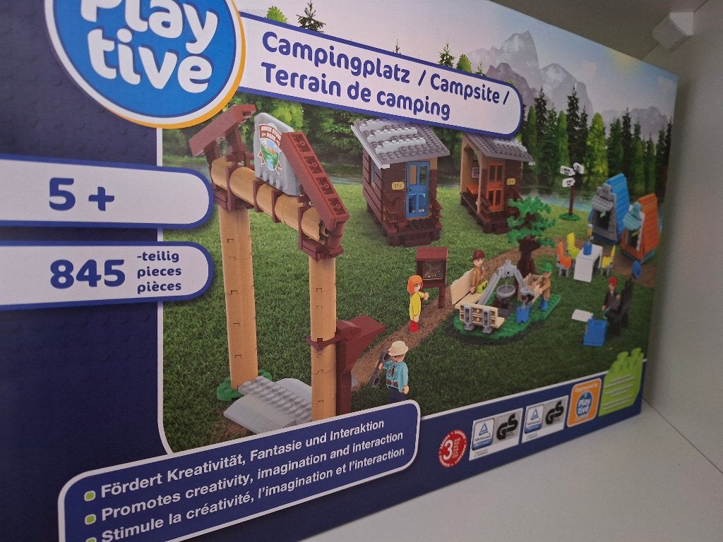 Lego bouwset de camping, Ophalen of Verzenden, Zo goed als nieuw, Complete set, Lego