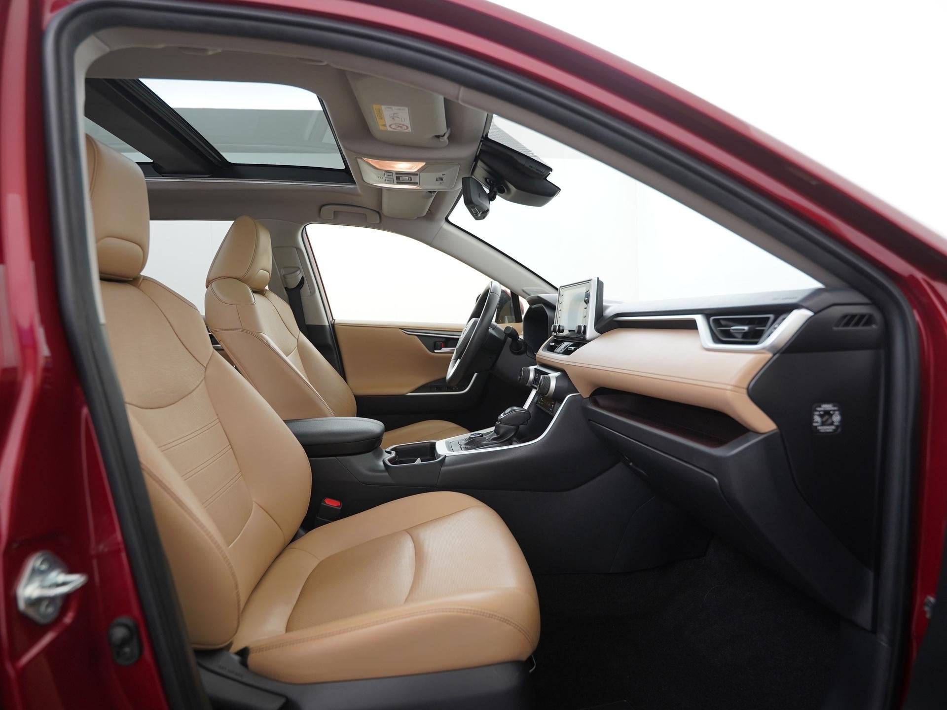 Toyota RAV4 2.5 Hybrid AWD Style | Panoramadak | Leder | JBL, Auto's, Automaat, Gebruikt, Euro 6, 4 cilinders