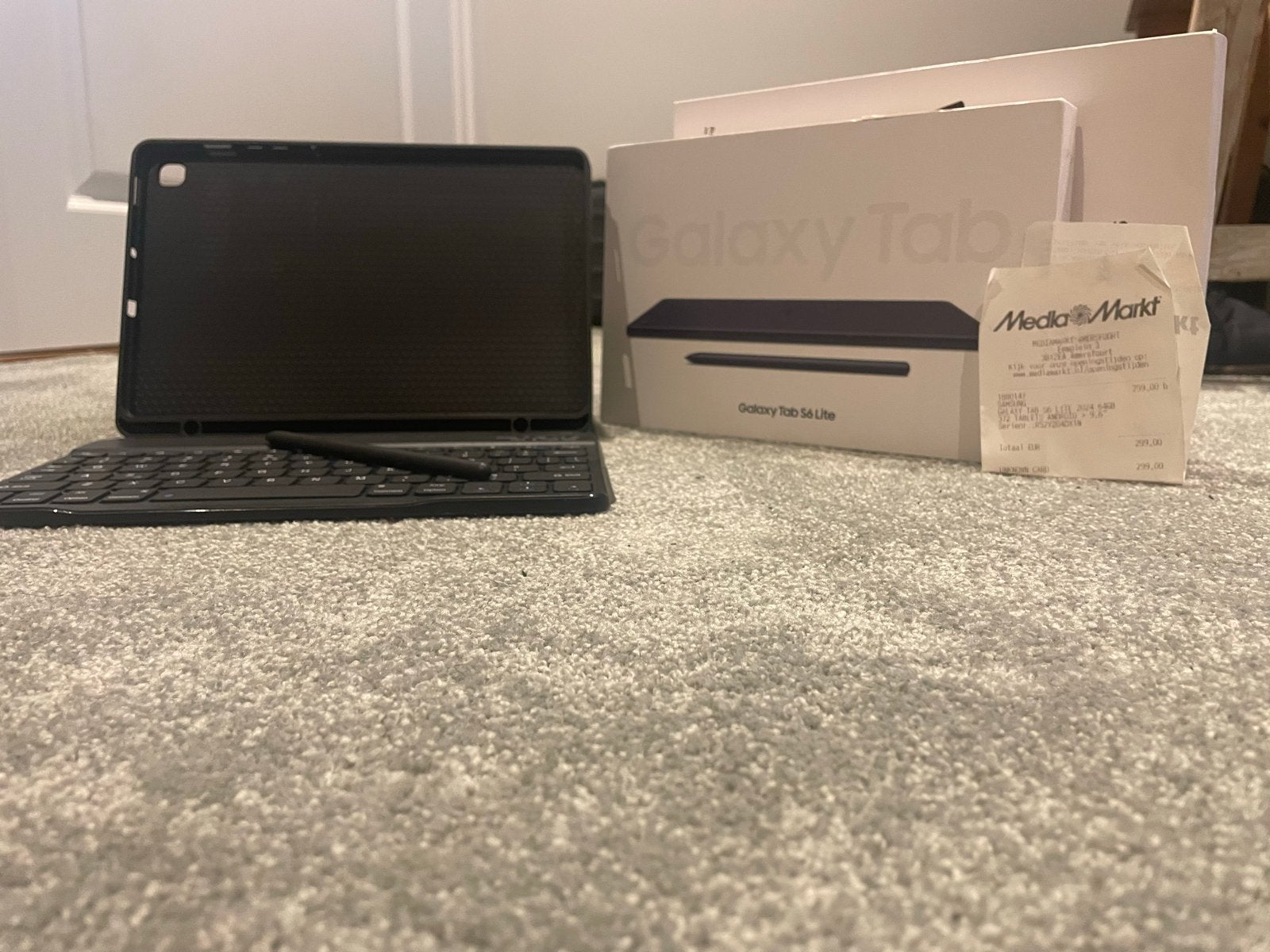 Samsung Galaxy Tab S6 Lite (2024) met S-pen en toetsenbord, 10 inch, SM-920, Ophalen of Verzenden, Zo goed als nieuw