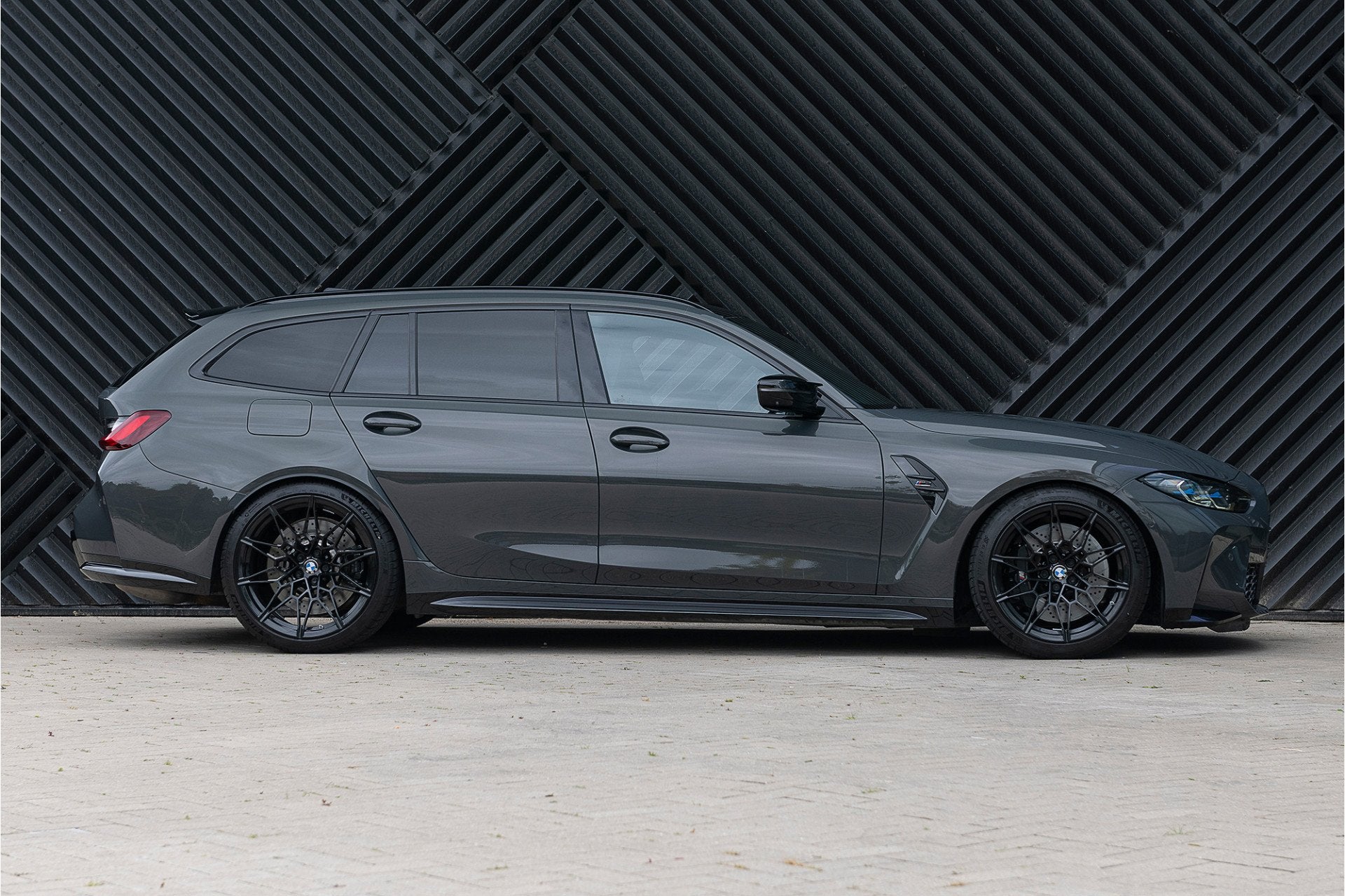 BMW M3 Touring xDrive Competition Acc Laser 360 Carbon MDriv, Auto's, Automaat, Gebruikt, Zwart, Vierwielaandrijving