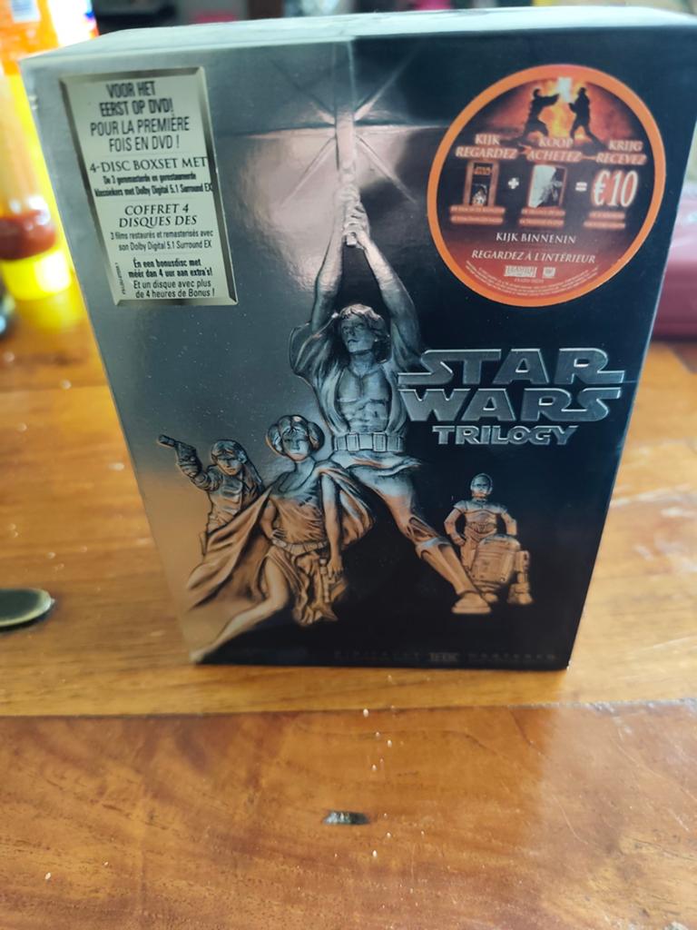 Star Wars Trilogy & Star Trek Voyager DVD Boxsets, Gebruikt, Boxset, Science Fiction en Fantasy, Ophalen of Verzenden