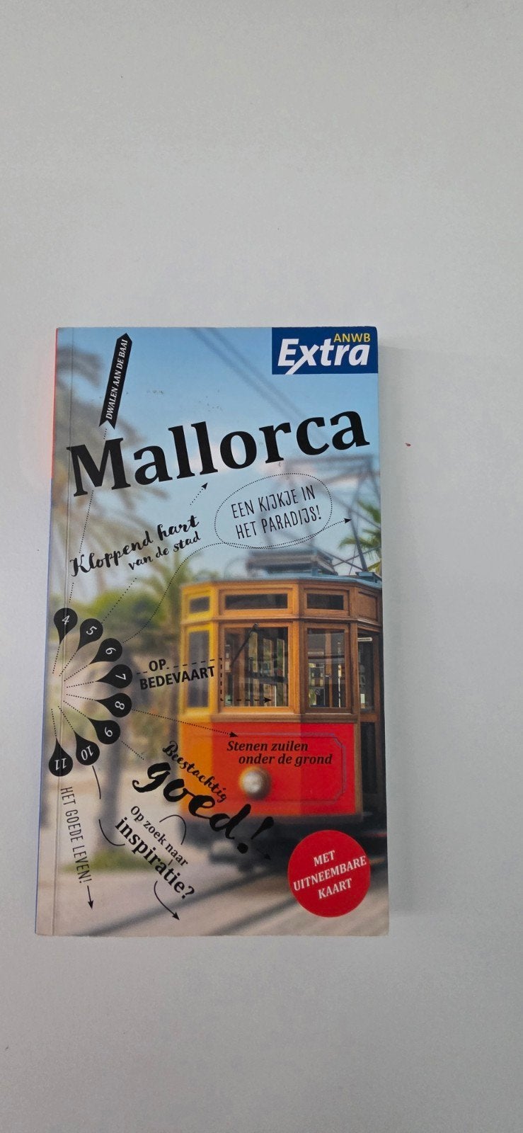 ANWB Extra Mallorca Reisgids met uitneembare kaart, Onbekend, Europa, Ophalen of Verzenden, Zo goed als nieuw