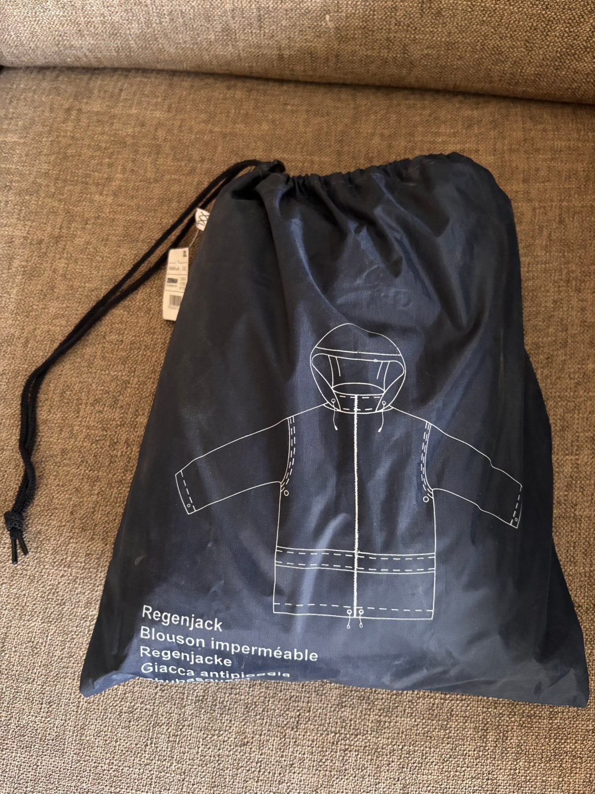 Nieuwe heren regenjas xxl, Ophalen of Verzenden, Nieuw, Regenjas, Heren