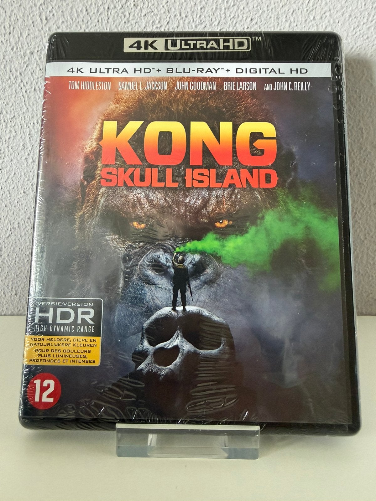 Kong Skull Island 4K Ultra HD & Blu Ray Nieuw NLO, Cd's en Dvd's, Blu-ray, Avontuur, Verzenden, Nederlands, 4K Ultra HD Blu-ray