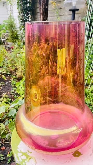 Gezocht, Ophalen of Verzenden, Zo goed als nieuw, Oranje, Glas