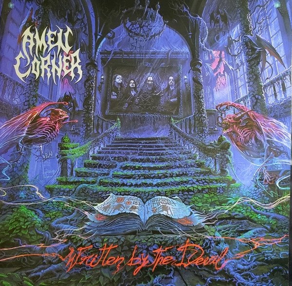Amen Corner -Written by Devil LP ROOD Brazil Black Metal, Limited edition, Ophalen of Verzenden, Nieuw in verpakking, 12 inch
