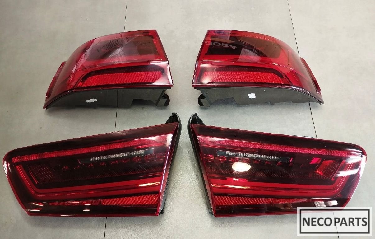 AUDI A6 C7 4G FACELIFT LED ACHTERLICHTEN ALLES LEVERBAAR !!!, Gebruikt, -, -, -