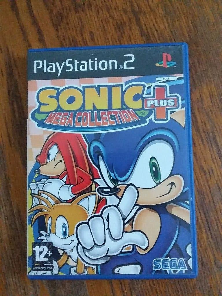 playstation 2 game the sonic plus mega collection, Avontuur en Actie, Gebruikt, 1 speler, Ophalen of Verzenden