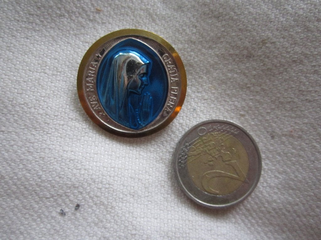 7.   Aparte oude broche, Maria, Ophalen, Overige materialen, Broche