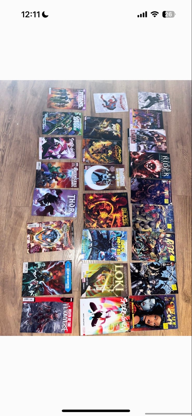 Grote collectie strips en manga - Marvel, diverse genres, Boeken, Meerdere stripboeken, Ophalen, Gelezen