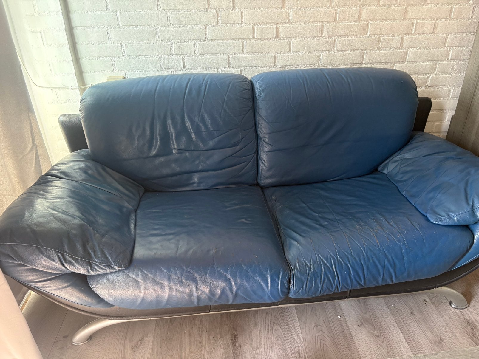 Bank 190 cm – gratis af te halen, Huis en Inrichting, Banken | Bankstellen, Ophalen, Gebruikt, 150 tot 200 cm, Tweepersoons